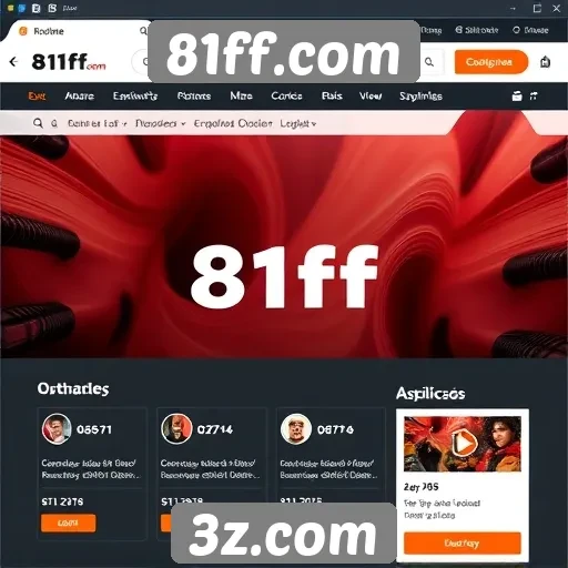 Avaliação da interface do usuário do site 81ff.com